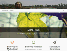 Tablet Screenshot of billhowe.org